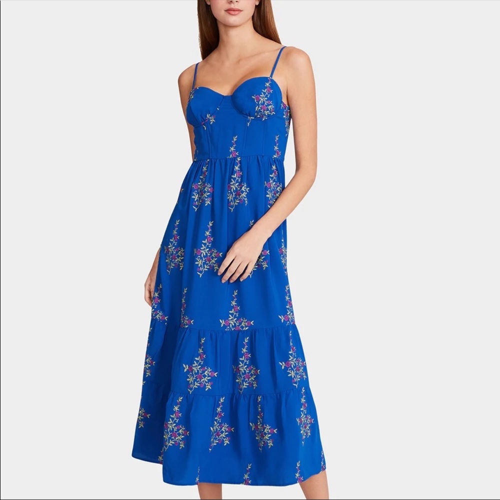 Betsy Johnston Vintage Floral Dress